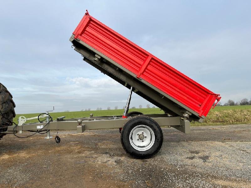 remorque agricole NC Benne 1 essieu BRT 125G FA - En occasion – Image 4