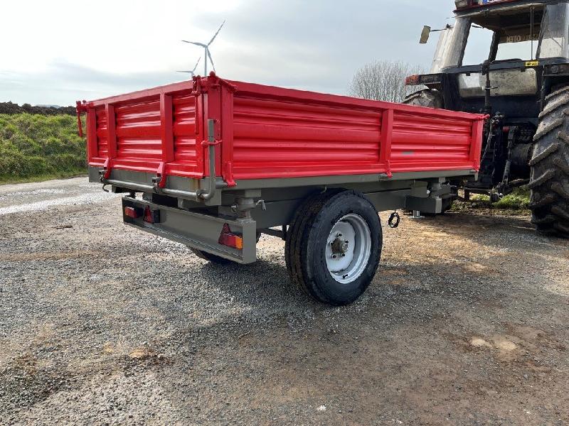 remorque agricole NC Benne 1 essieu BRT 125G FA - En occasion – Image 3